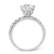 Load image into Gallery viewer, Round Engagement Ring in 14k Gold with Diamonds