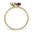 Load image into Gallery viewer, ZR2515 Color Ring in 14k Gold with Diamonds
