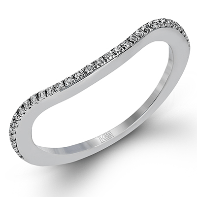 ZR251 WHITE 14K BAND