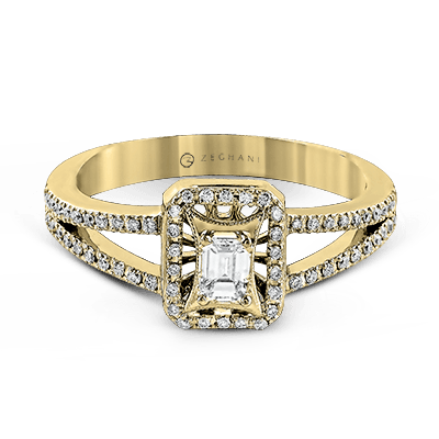 ZR251 WHITE 14K SEMI YELLOW 1