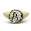 Load image into Gallery viewer, ZR2557 Right Hand Ring in 14k Gold with Diamonds