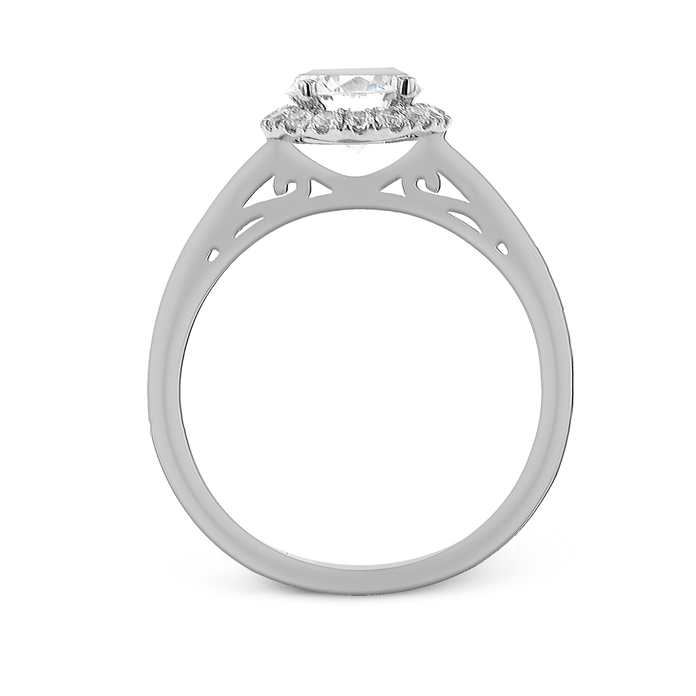 Wedding Set in 14k Gold with Diamonds