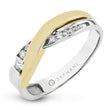 Load image into Gallery viewer, ZR2614 Right Hand Ring in 14k Gold with Diamonds