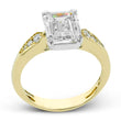 Load image into Gallery viewer, ZR2617 Engagement Ring in 14k Gold with Diamonds