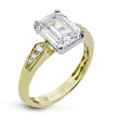 Load image into Gallery viewer, ZR2617 Engagement Ring in 14k Gold with Diamonds