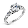 Load image into Gallery viewer, ZR27PRER Wedding Set in 14k Gold with Diamonds