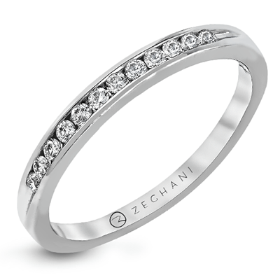 ZR415 WHITE 14K BAND