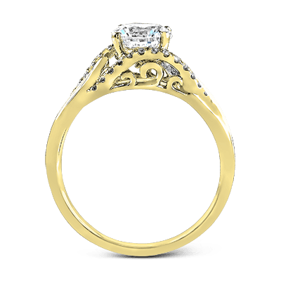 ZR587 WHITE 14K SEMI YELLOW 2