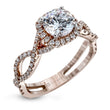 Load image into Gallery viewer, Engagement Ring in 14k Gold with Diamonds