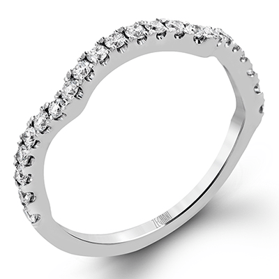 ZR670 WHITE 14K BAND
