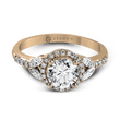 Load image into Gallery viewer, ZR909 WHITE 14K SEMI ROSE 1