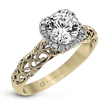 Load image into Gallery viewer, ZR914 WHITE 14K SEMI YELLOW