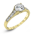 Load image into Gallery viewer, ZR969 WHITE 14K SEMI YELLOW