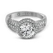 Load image into Gallery viewer, ZR973 WHITE 14K SEMI 1