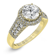 Load image into Gallery viewer, ZR973 WHITE 14K SEMI YELLOW