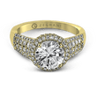 Load image into Gallery viewer, ZR973 WHITE 14K SEMI YELLOW 1