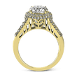 Load image into Gallery viewer, ZR973 WHITE 14K SEMI YELLOW 2