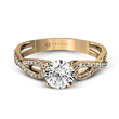 Load image into Gallery viewer, ZR998 WHITE 14K SEMI ROSE 1