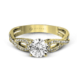 Load image into Gallery viewer, ZR998 WHITE 14K SEMI YELLOW 1