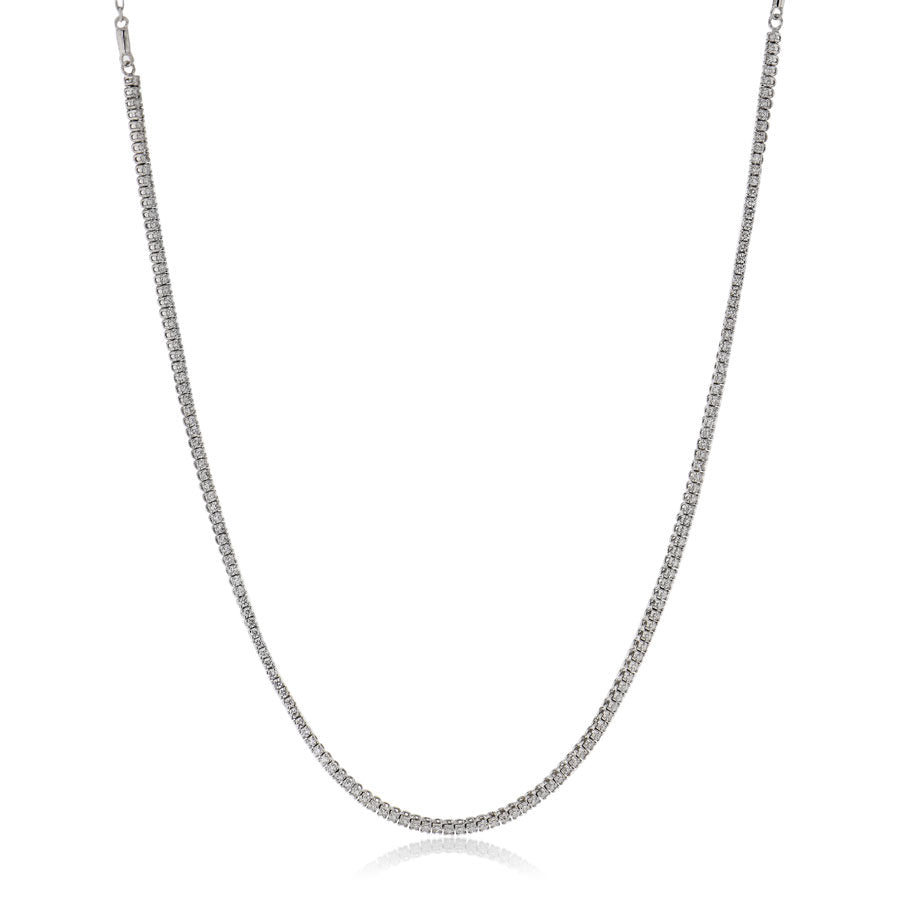 Necklace in 14k Gold with Diamonds