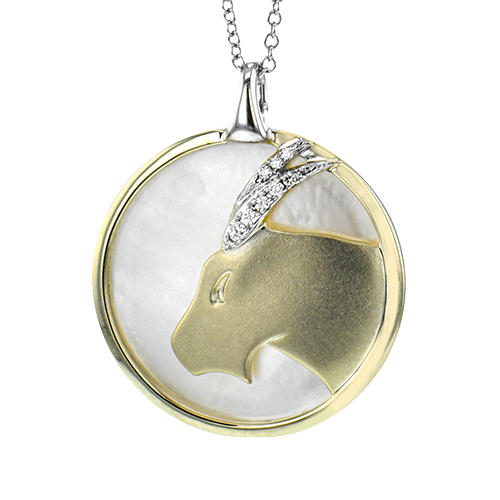 ARIES-Y WHITE 14K X 2T