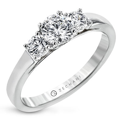 NGR119 WHITE 14K SEMI