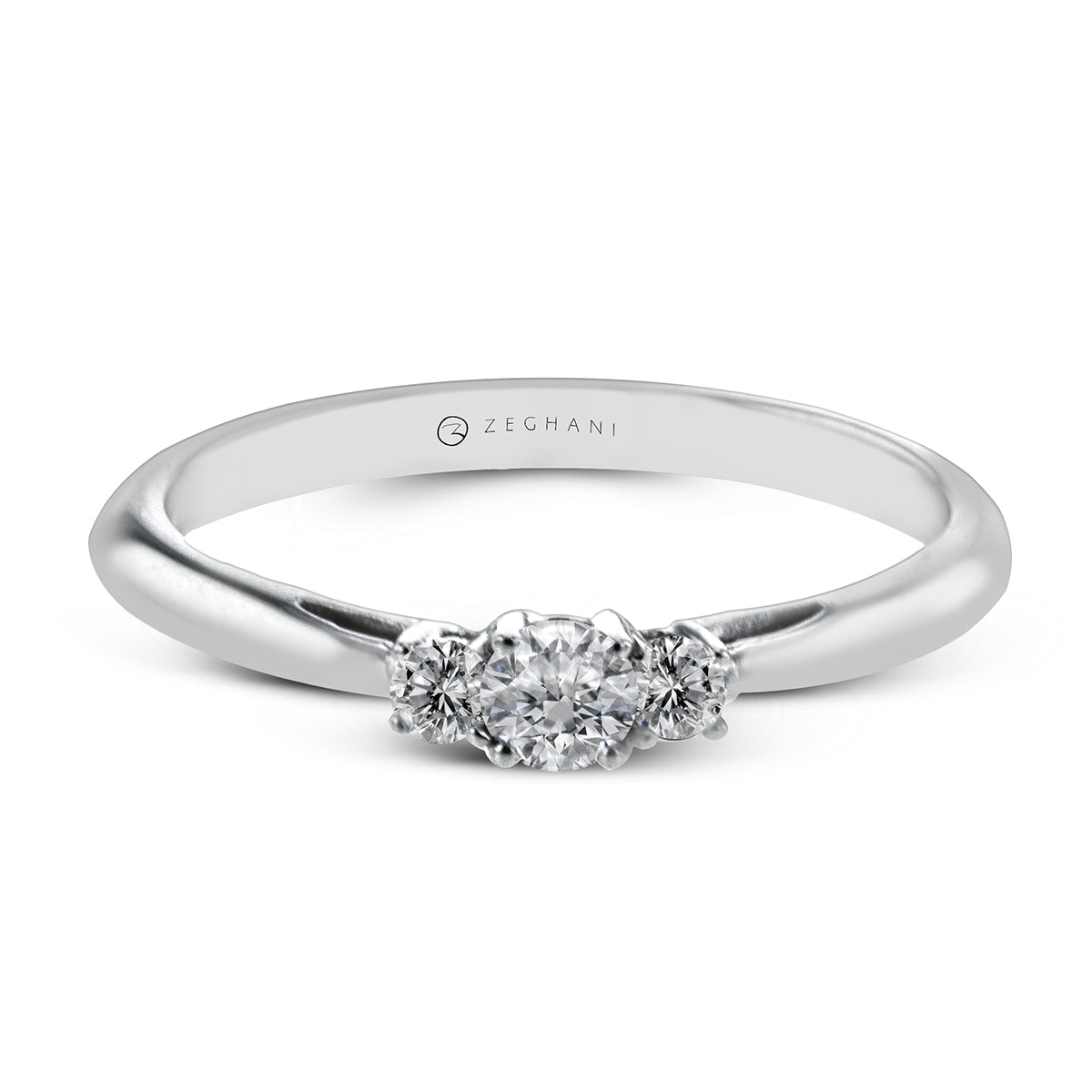 Engagement Ring in 14k Gold with Diamonds