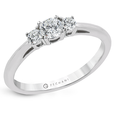 NGR128 WHITE 14K SEMI