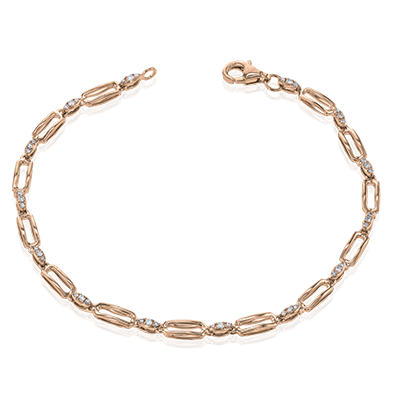 ZB263 WHITE 14K X ROSE