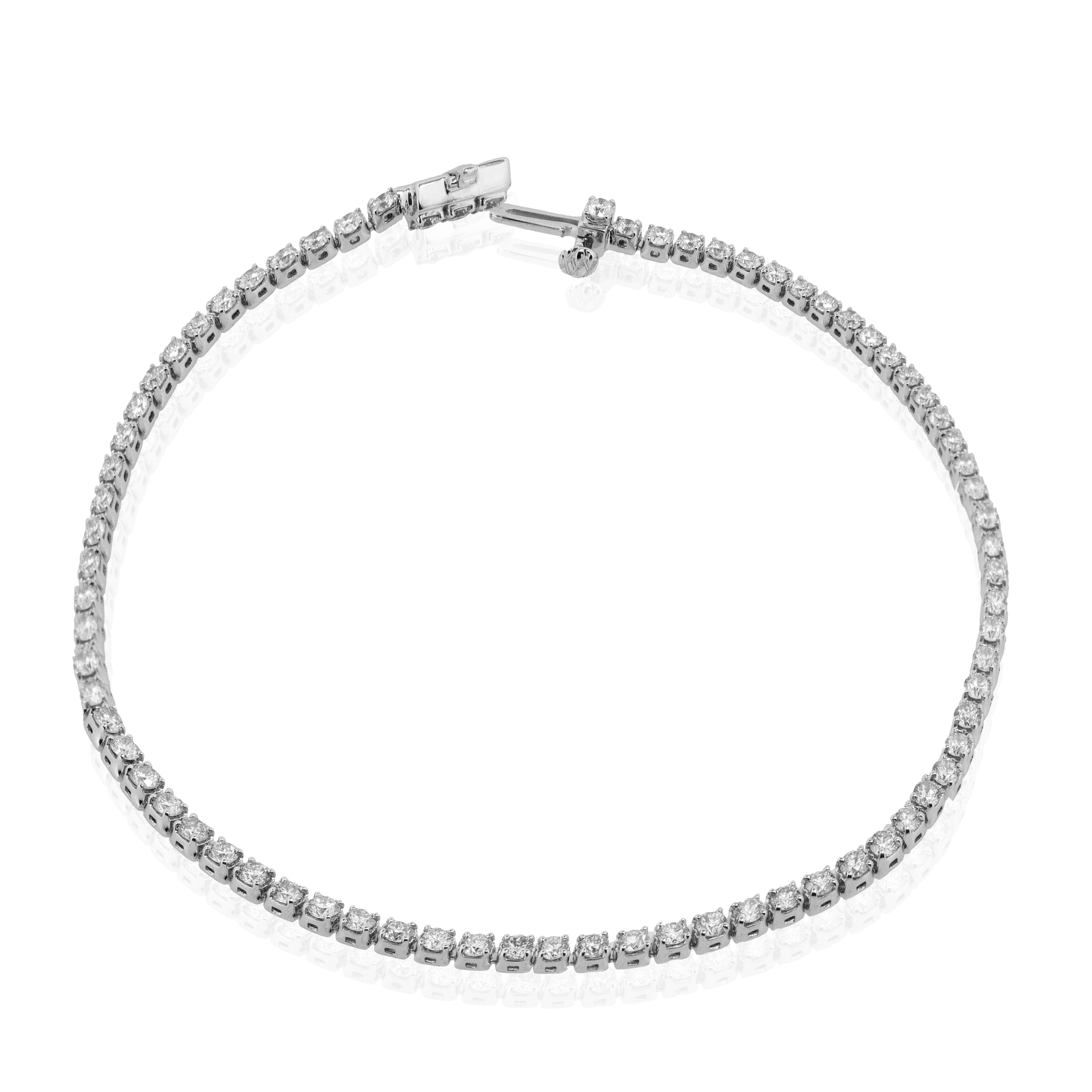 Tennis Bracelet in 14k Gold with Diamonds