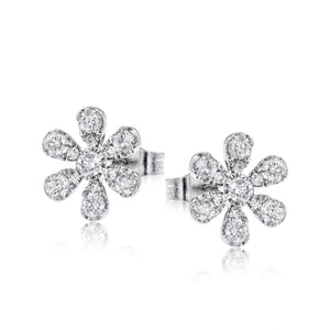 ZE618 Earring in 14k Gold with Diamonds