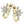 Load image into Gallery viewer, ZE714 Earring in 14k Gold with Diamonds
