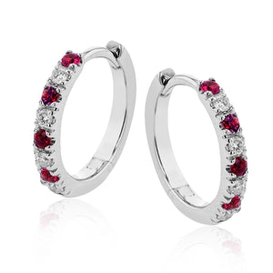 ZE877 Color Earring in 14k Gold with Diamonds