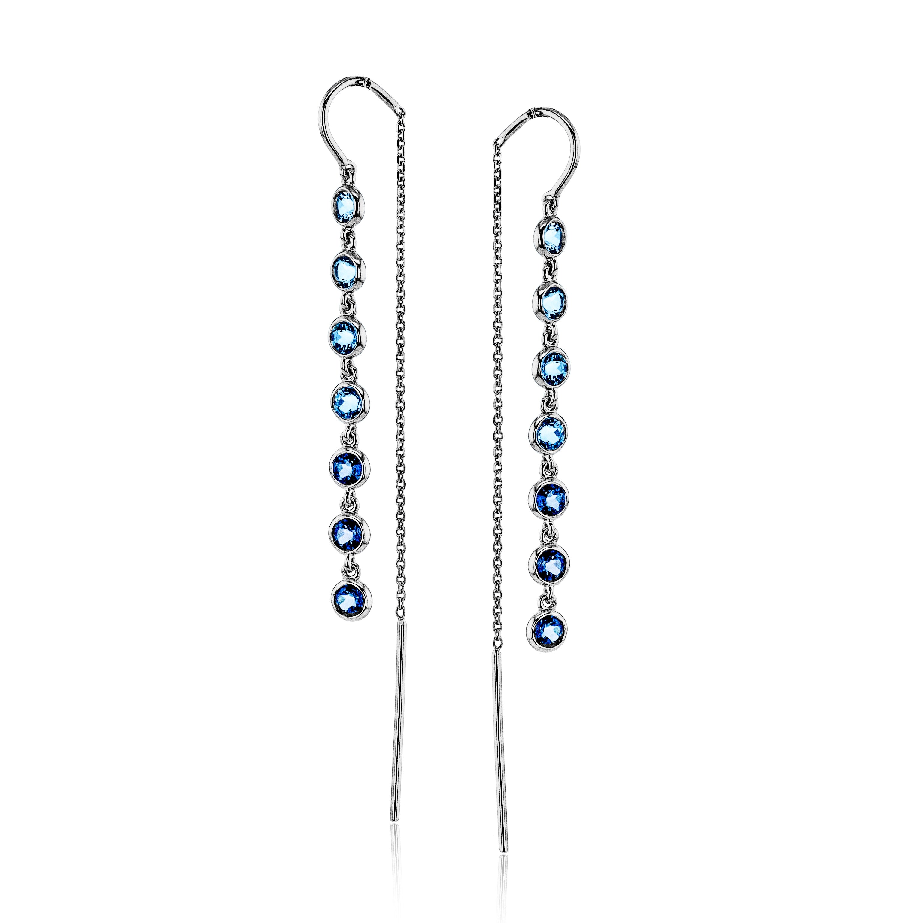 Color Earrings in 14k Gold