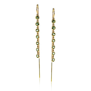 Color Earrings in 14k Gold