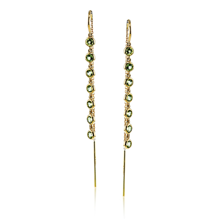 Color Earrings in 14k Gold