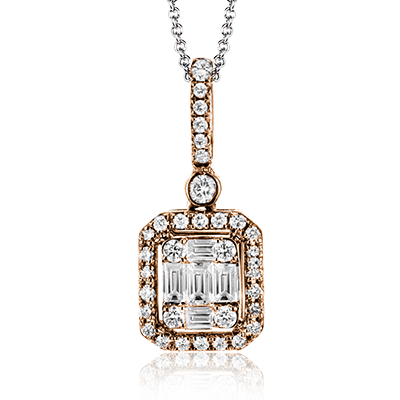 ZP1051 WHITE 14K X ROSE