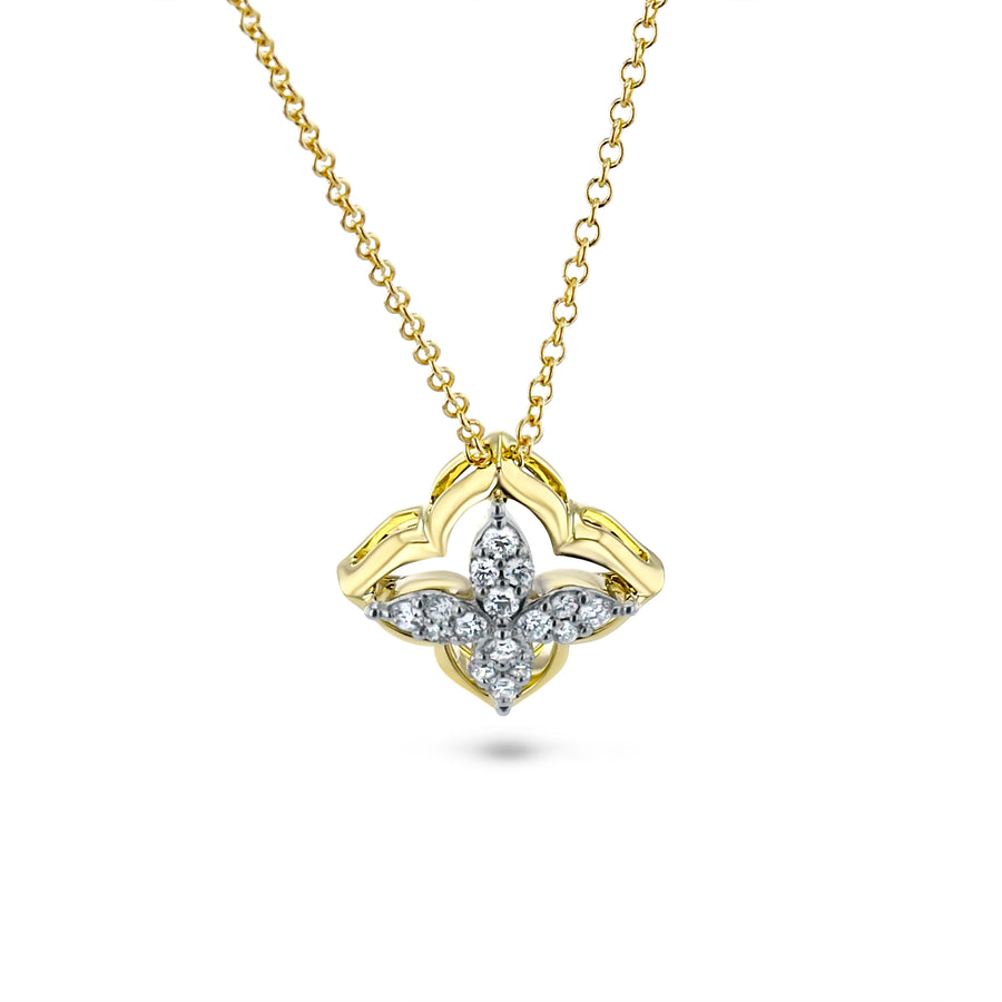 ZP1385 Pendant in 14k Gold with Diamonds