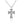 Load image into Gallery viewer, Cross Pendant in 14k Gold with Diamonds
