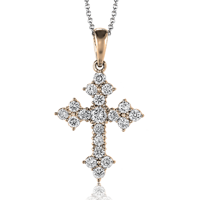 ZP149 WHITE 14K X ROSE