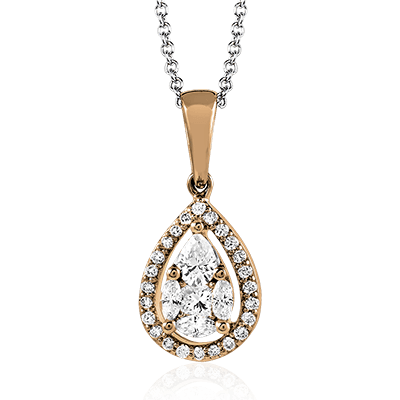 ZP678 WHITE 14K X ROSE