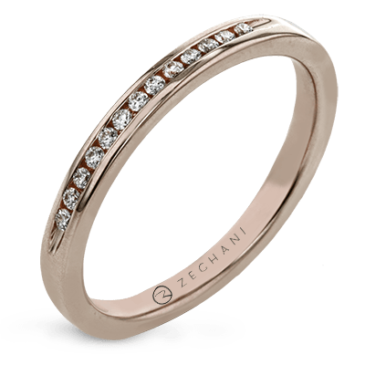 ZR10 WHITE 18K BAND ROSE