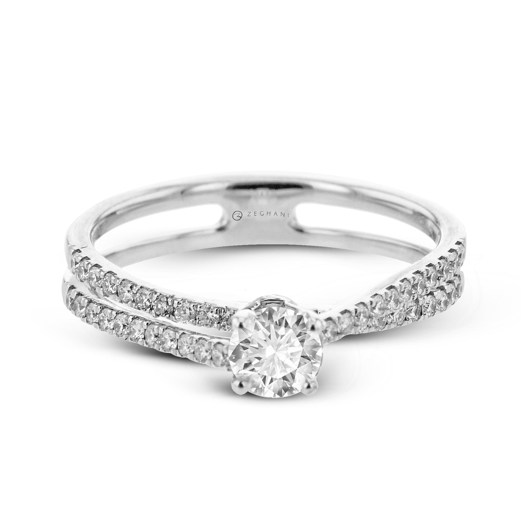Wedding Set in 14k Gold with Diamonds