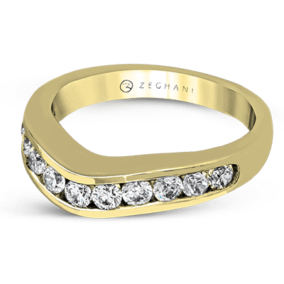 ZR1141 WHITE 14K BAND YELLOW 1