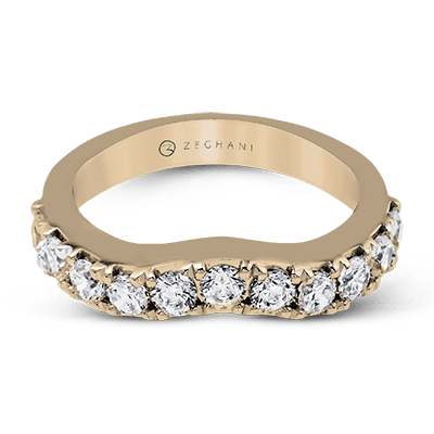 ZR1143 WHITE 18K BAND ROSE 1