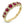 Load image into Gallery viewer, Color Ring in 14k Gold with Diamonds
