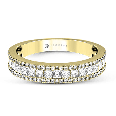 ZR1151 WHITE 14K BAND YELLOW 1