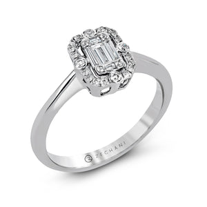 ZR1176 Right Hand Ring in 14k Gold with Diamonds
