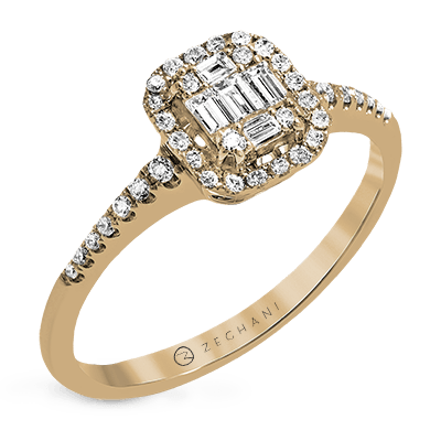 ZR1230 WHITE 14K SEMI ROSE