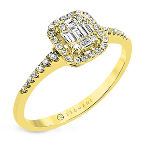 ZR1230 WHITE 14K SEMI YELLOW